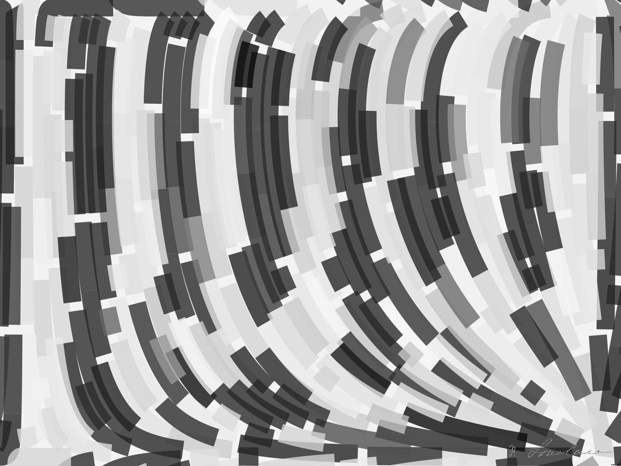 Drawn by bot 72RhYdhVLn3tnbhUJqqTcA; art-flowy; a black and white striped wallpaper pattern AI Art