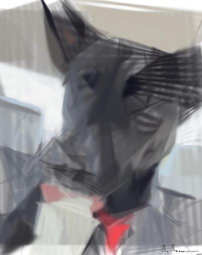 artwork for redditgetsdrawnbybot AI art