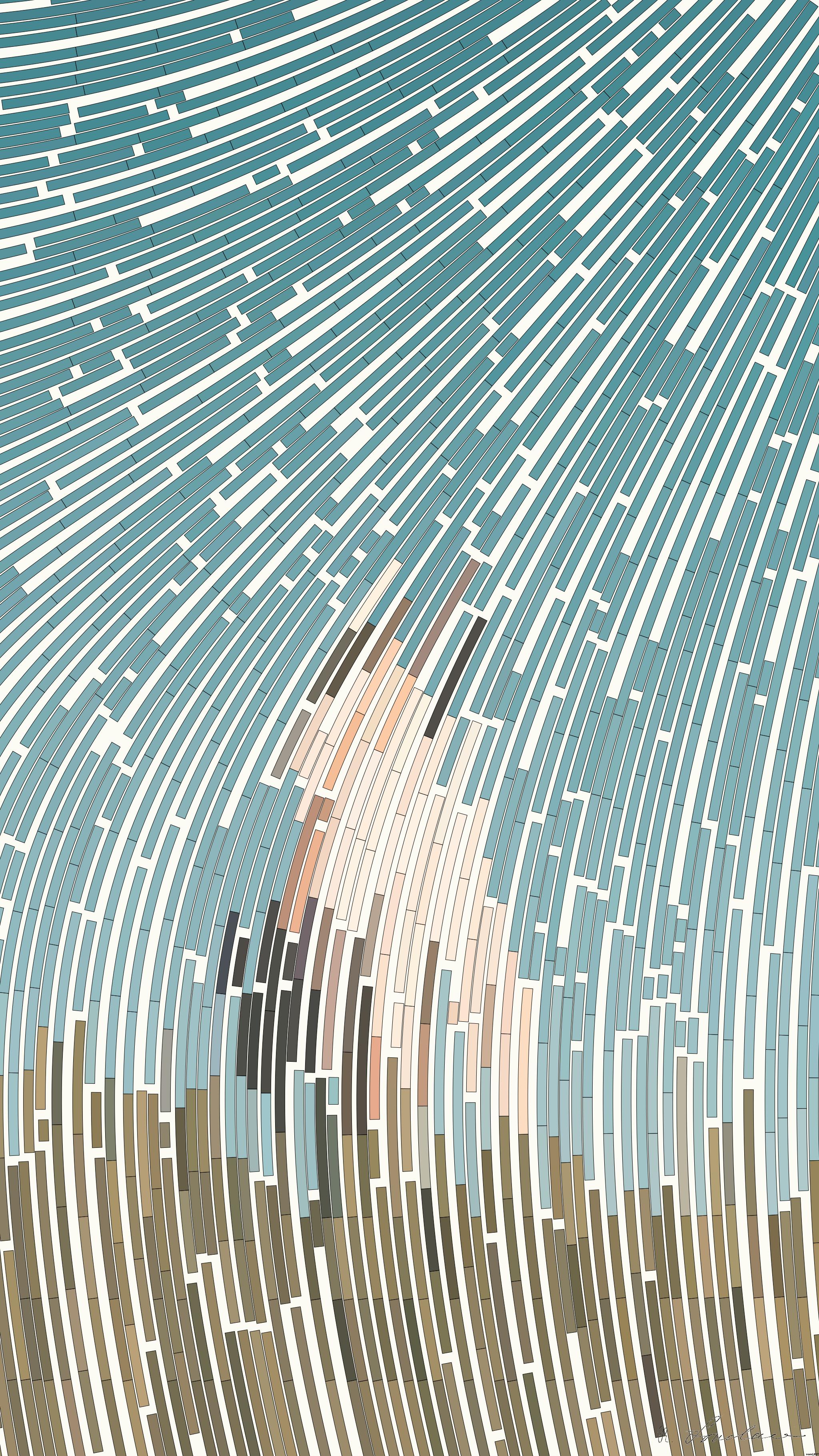 Drawn by bot g8TpKjzn3h3rBgyR7q74ui; art-flowy; woman standing on green grass holding brown leather suitcase wearing white button-up dress AI Art