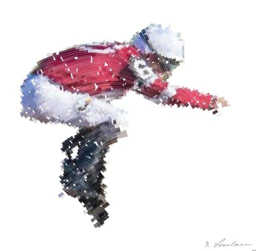 Drawn by bot gGWwgo9mGzRsgkDeqqi8HC; art-flowy; Jockey riding horse AI art