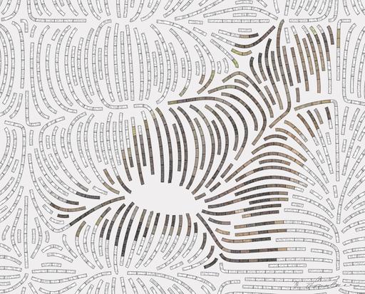 Drawn by bot N8iHEkjhg6hwN9wsjR2n5W; art-flowy; Adorable bear cub exploring its natural habitat on a sunny morning in the forest. AI art