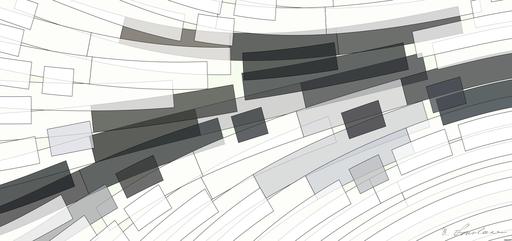 Drawn by bot Wkh5WcpDVeJ2f9wCvcwaqA; art-flowy; A penguin with an orange beak is walking in the snow AI art