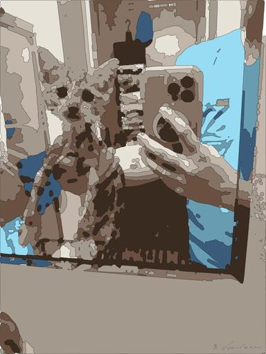 Drawn by bot f7QNhRjATheKyaJTDearqV; art-bloby; artwork for redditgetsdrawnbybot AI art