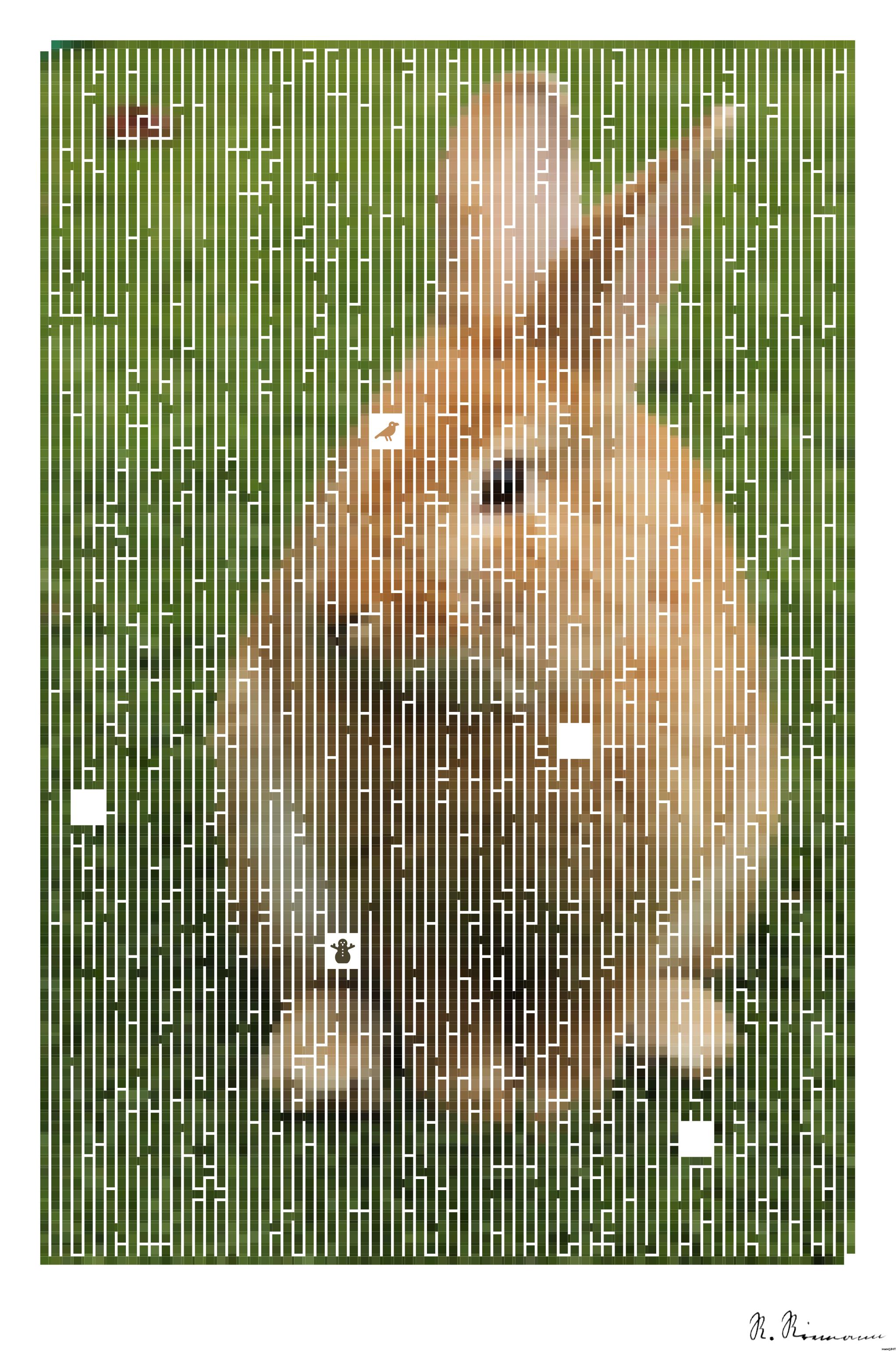 Drawn by bot 5dCmmuf3iDRA3Wb7eUKocY; art-amaze; Close-up of a cute rabbit sitting on grass outdoors, showcasing its furry features. AI Art