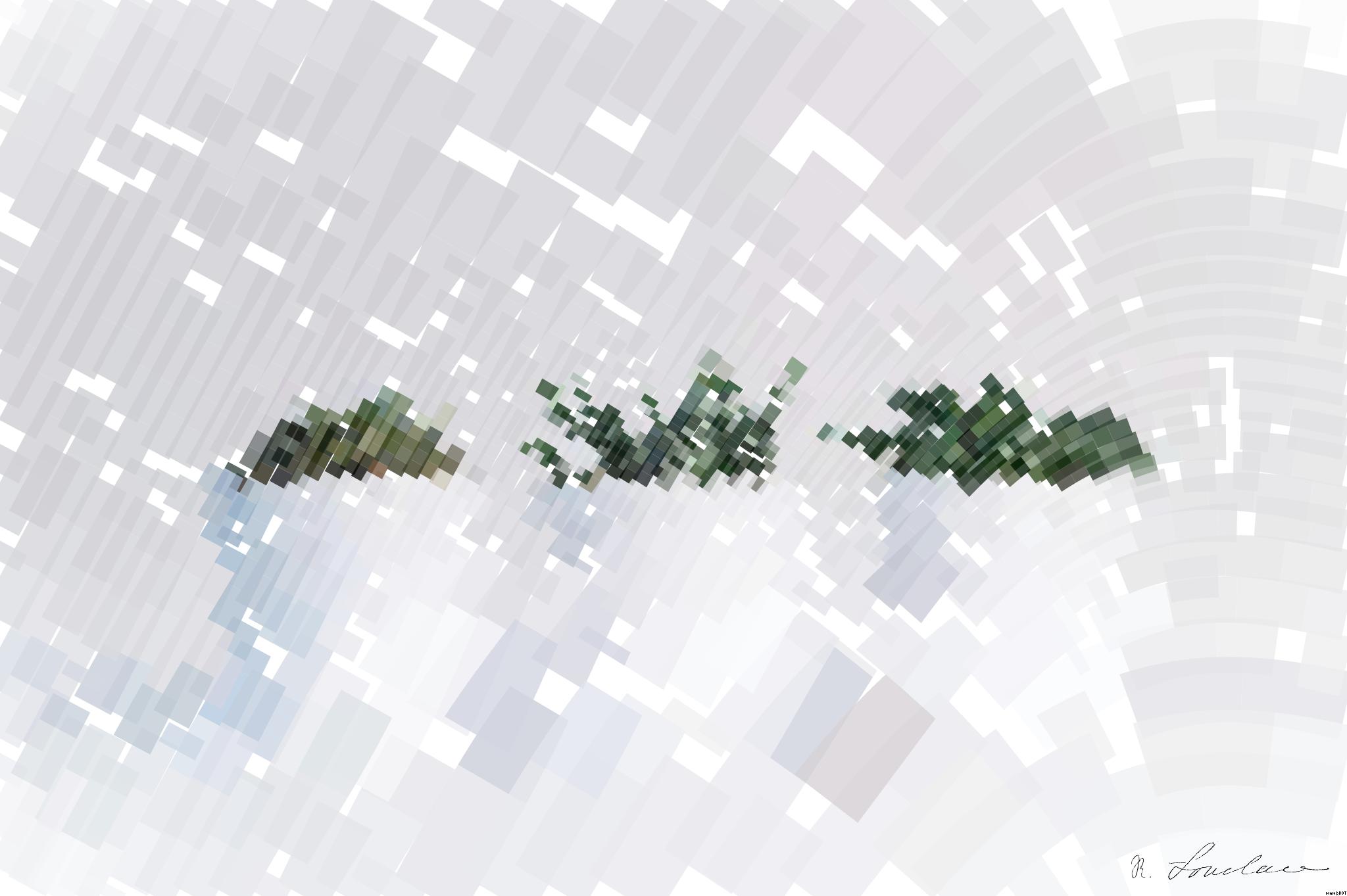 Drawn by bot GaJfLRpRWbNZMHcTknxwo4; art-flowy; Three succulents in white pots on a white background, showcasing minimalist decor. AI Art