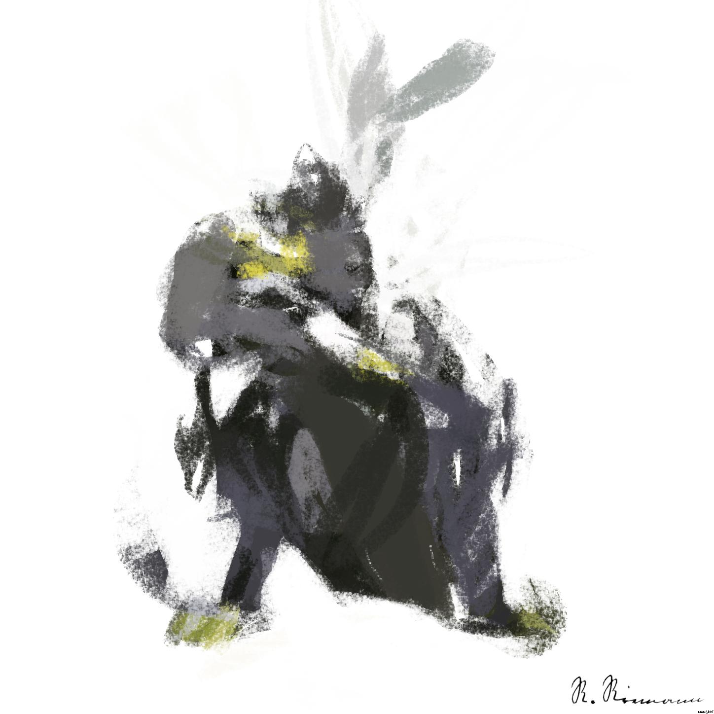 Drawn by bot SiegfKi8xUs28rVmLVtpTV; art-primitive-paintbrush-ii AI Art