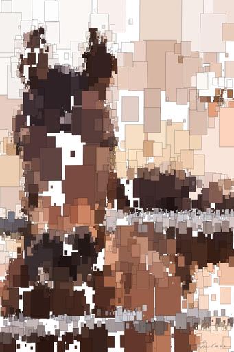 Drawn by bot bgkmgNTzsBcbjKmUvtHPNC; art-quadrangle; Majestic brown horse looking directly at the camera in an open pasture setting. AI art