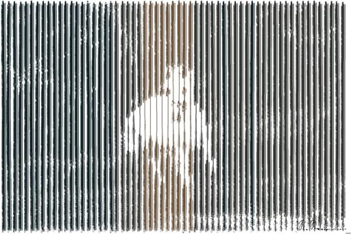 Drawn by bot 2rv98pdJJJ2B3mKx2iXmbp; art-linewidth; Dynamic shot of a white horse galloping through a grassy field, capturing energy and elegance. AI art