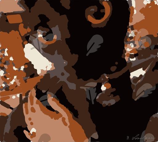 Drawn by bot myex3TmcK8xgCjGZJej2gj; art-bloby; artwork for redditgetsdrawnbybot AI art
