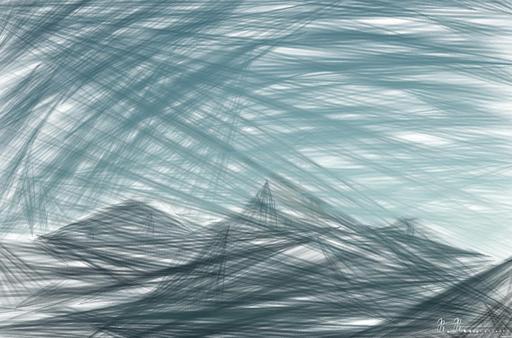 Drawn by bot fYGUK94hXvqfPnK2kEzabv; art-primitive-paintbrush-ii; snowy mountain AI art