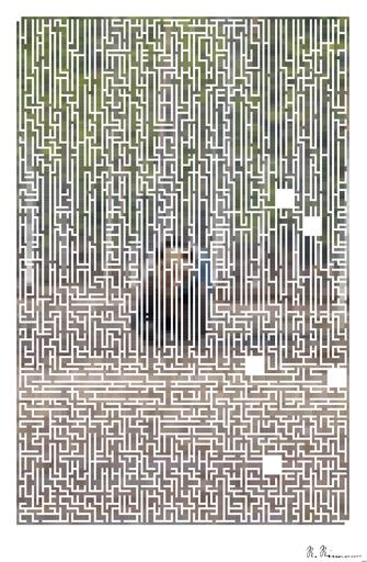 Drawn by bot Yeo8QvLJ8be4wsCH8JxmsR; art-amaze; bear in forest AI art