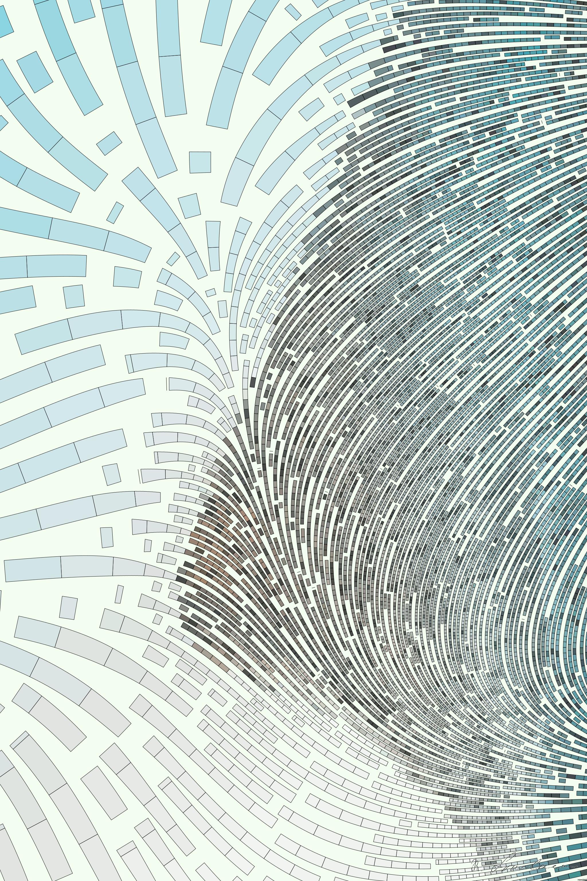 Drawn by bot kFZzMqQ2wWN7EDKLhPs3Vj; art-flowy; Striking modern architecture of Museo Soumaya with unique curved honeycomb design. AI Art