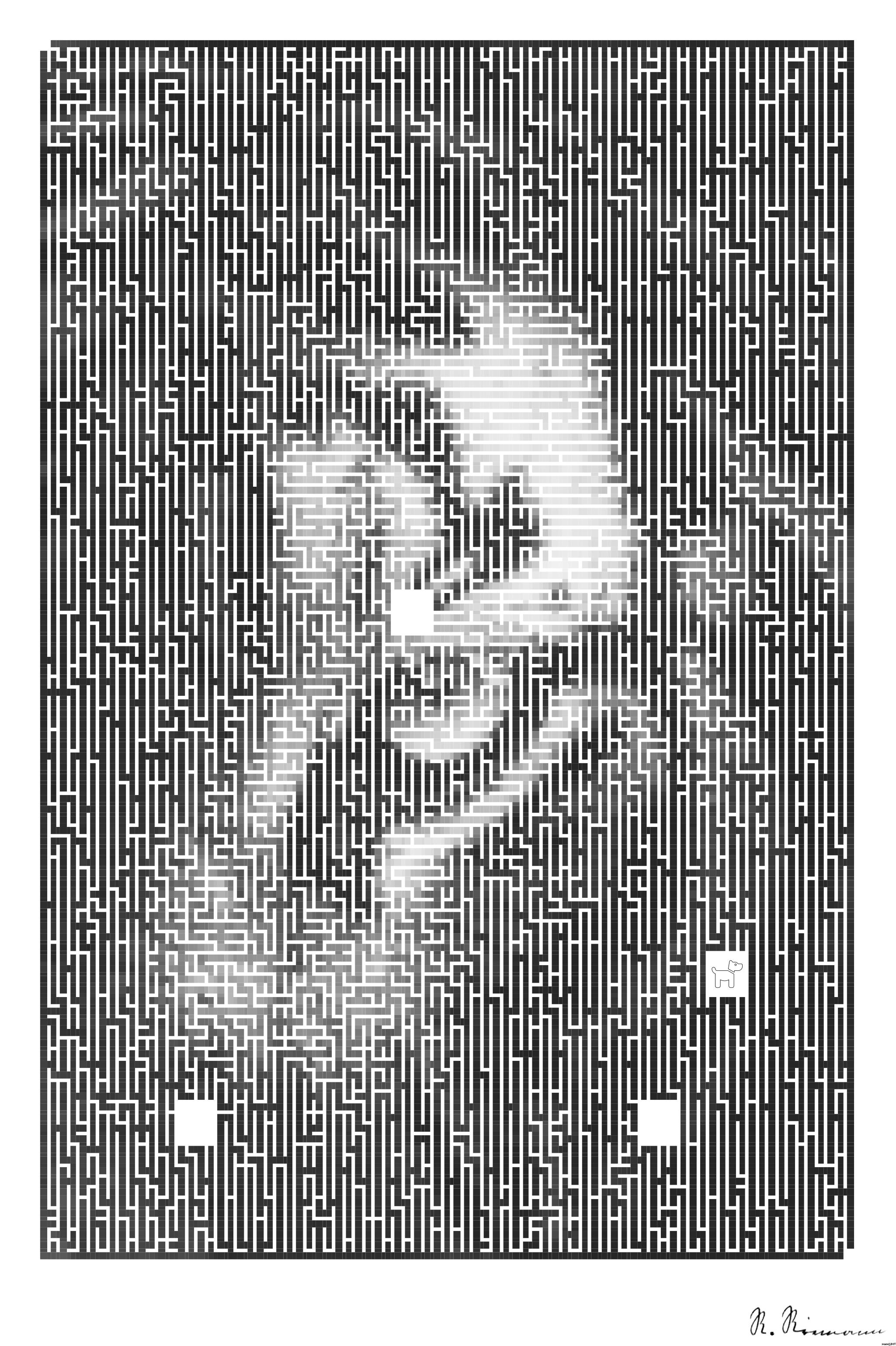 Drawn by bot msmbj6yFWrEvBPaYvufv4c; art-amaze; A black and white photo of a tiger's face AI Art