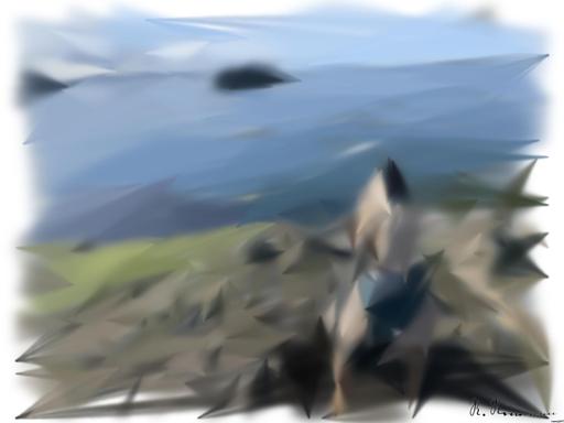 artwork for redditgetsdrawnbybot AI art