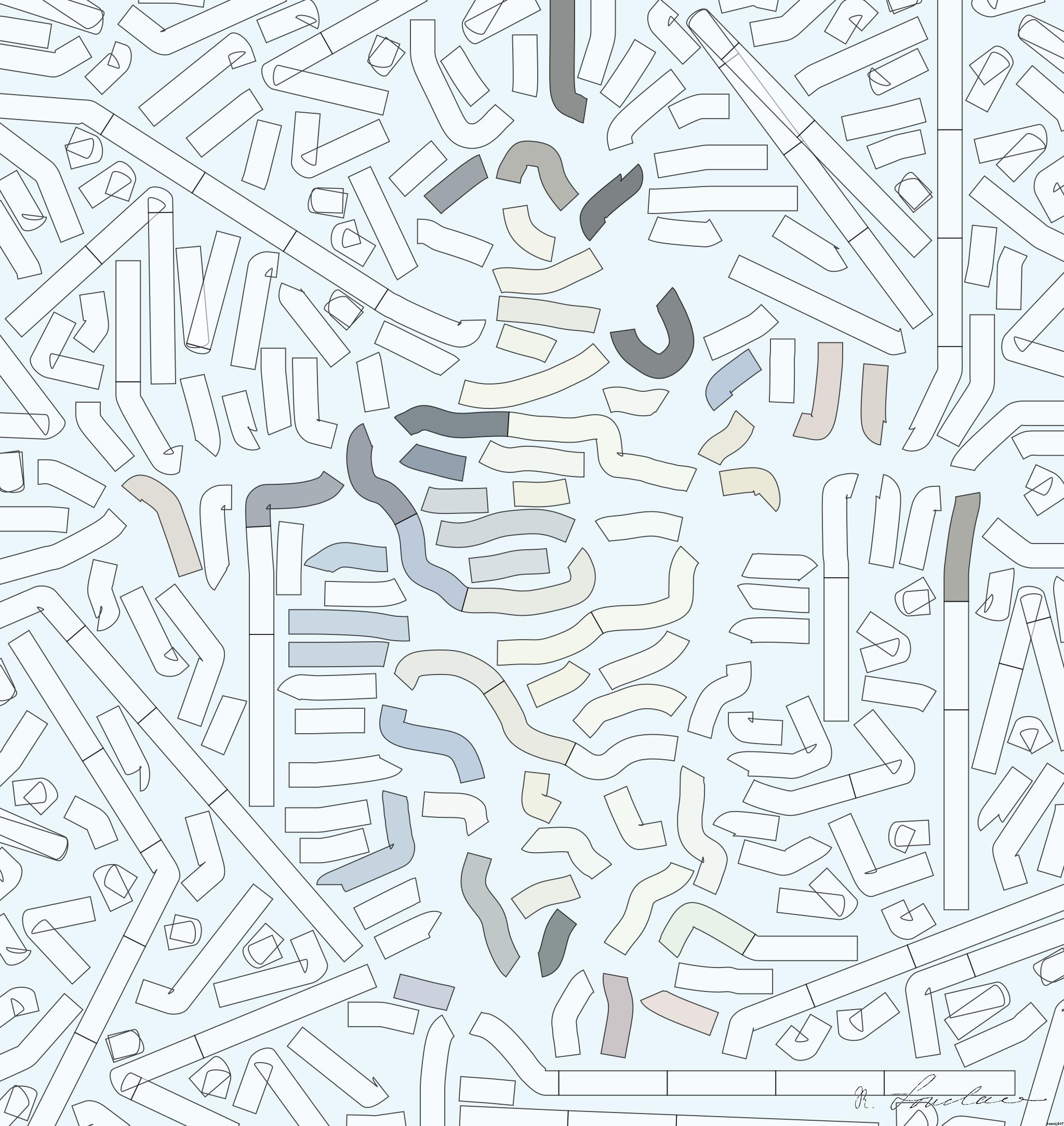 Drawn by bot NmkDRzd2brT9dMXBGsozmo; art-flowy; Adélie penguin standing on ice in Antarctica, showcasing its natural winter habitat. AI Art