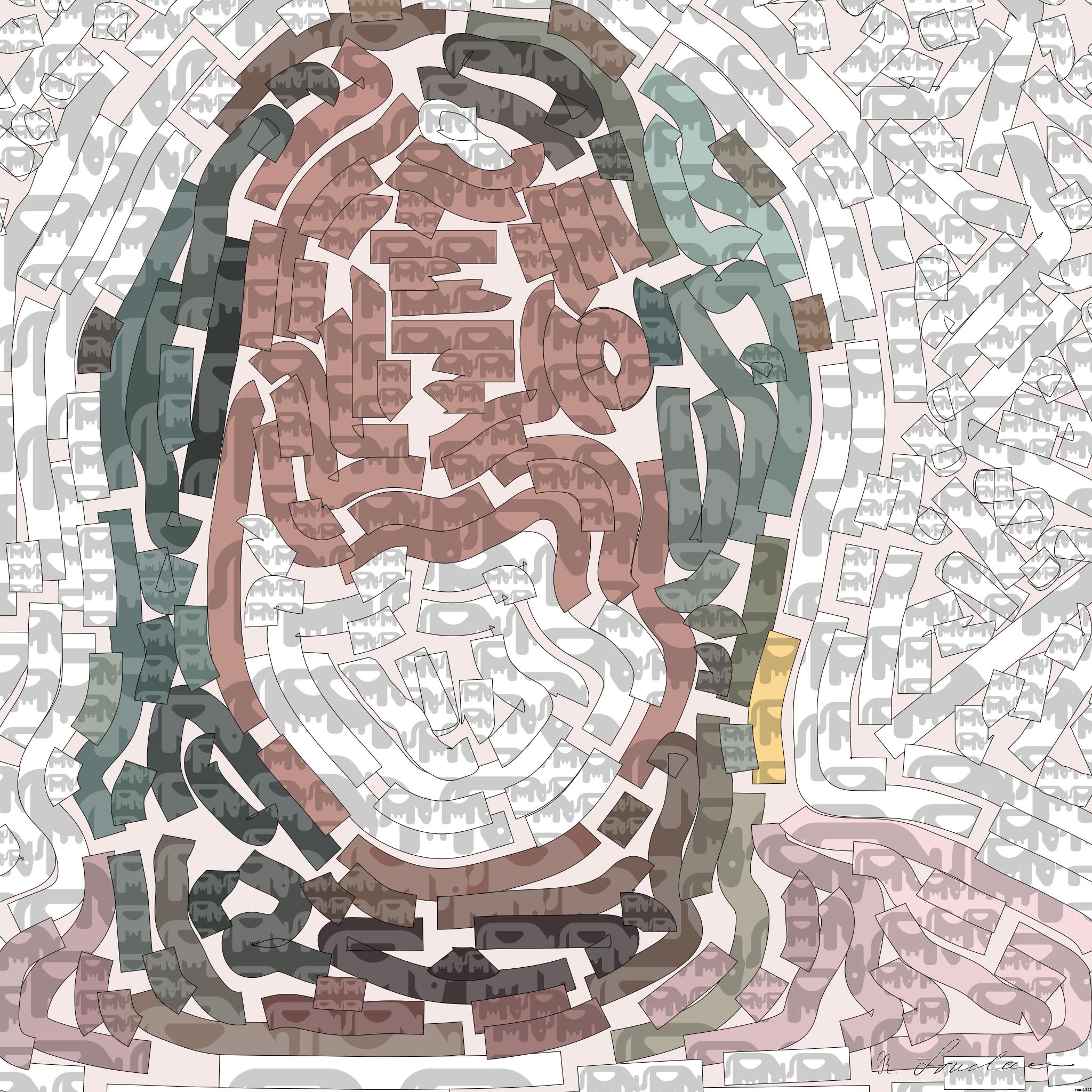 Drawn by bot C9QikvuymAvcLufuGmHVfN; art-flowy; artwork for redditgetsdrawnbybot AI Art