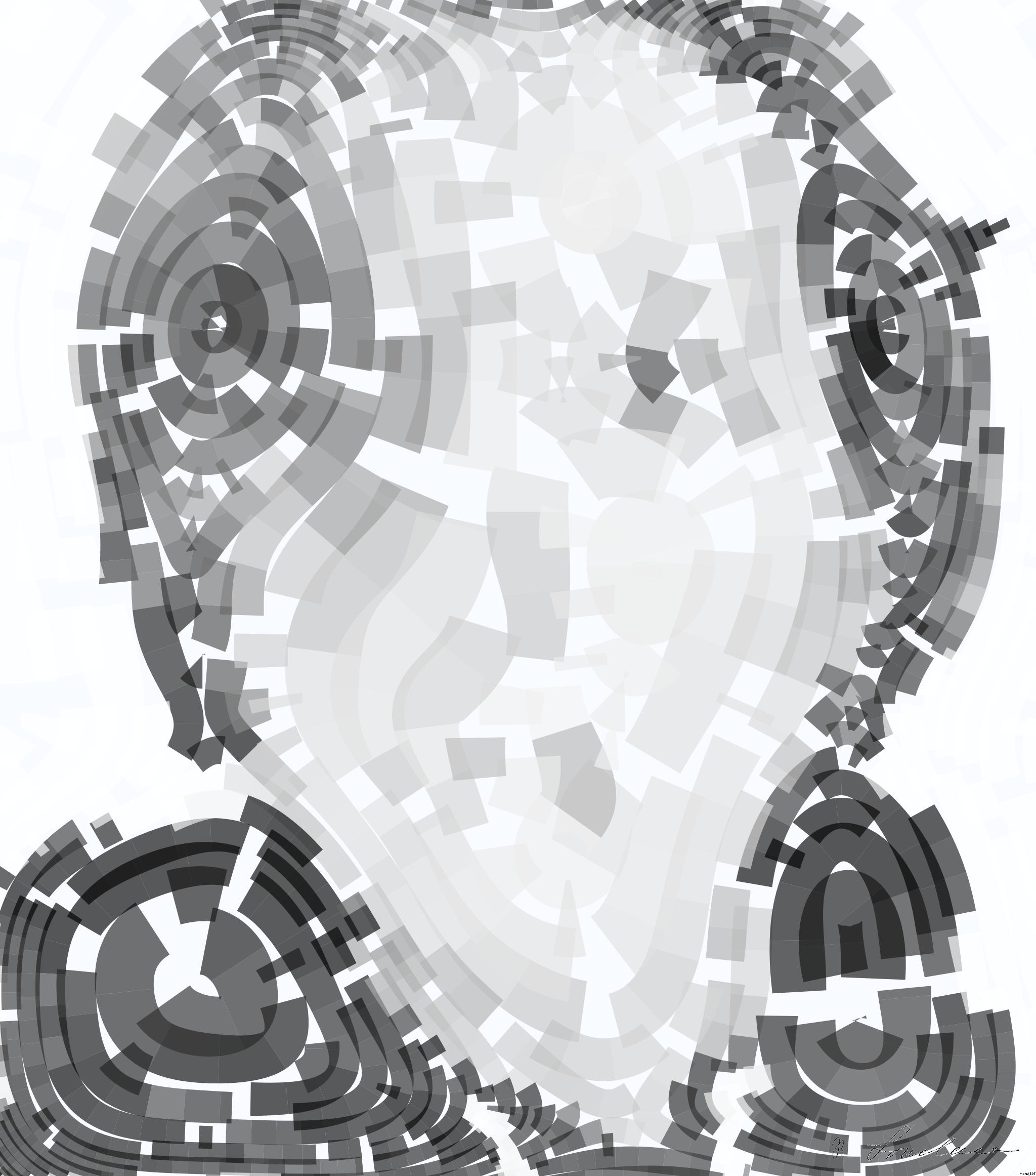 Drawn by bot GAtrDqmyjZw592NfqUFTRp; art-flowy; artwork for redditgetsdrawnbybot AI Art