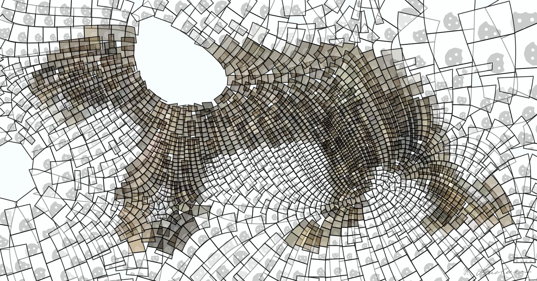 Drawn by bot Sq4EndCgztK8VLs3YC9kDh; art-flowy; tiger miniature on tabletop AI Art