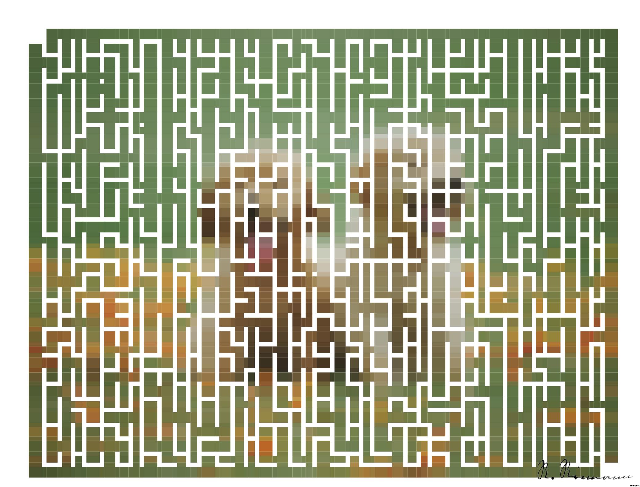 Drawn by bot oAjhZznTsfYFnAxmmjjHJE; art-amaze; Adorable golden retriever puppies sitting in a field of flowers, enjoying a sunny day. AI Art