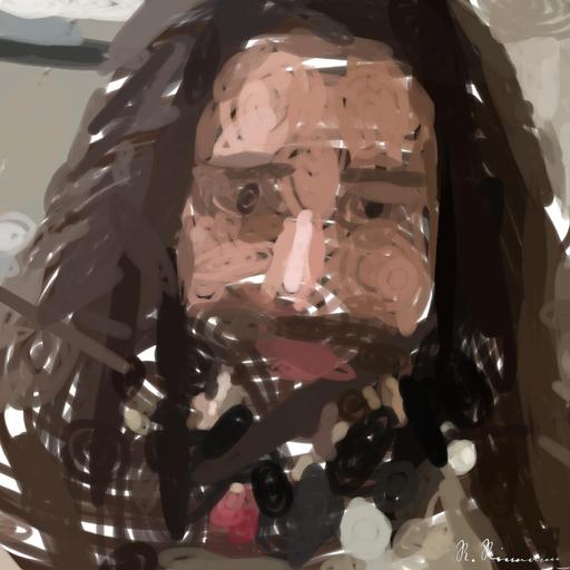 artwork for redditgetsdrawnbybot AI art