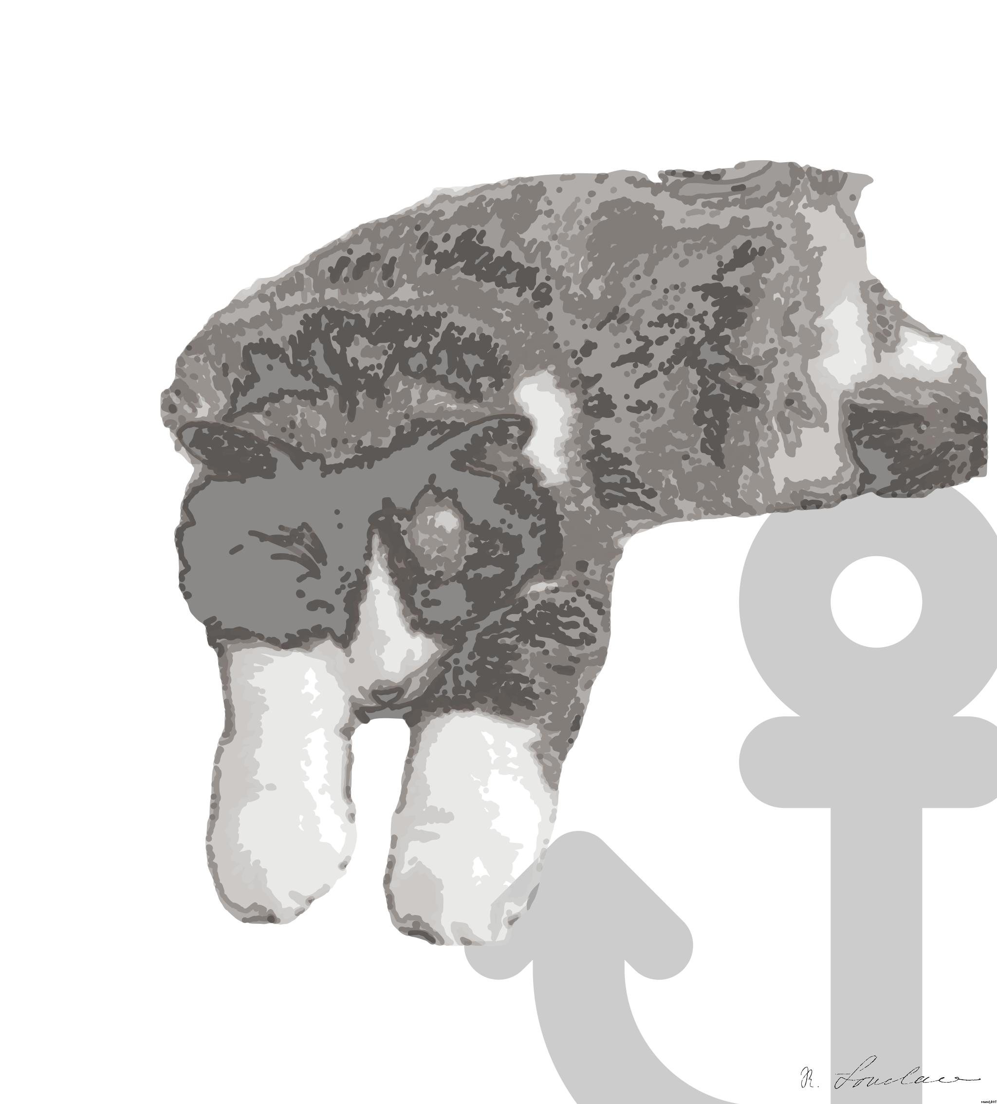 Drawn by bot Hm2QK64TdaHWS3ELJiz68c; art-bloby; artwork for redditgetsdrawnbybot AI Art