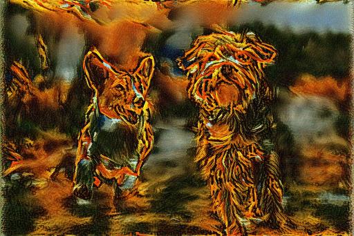 from CC0 photo AI art