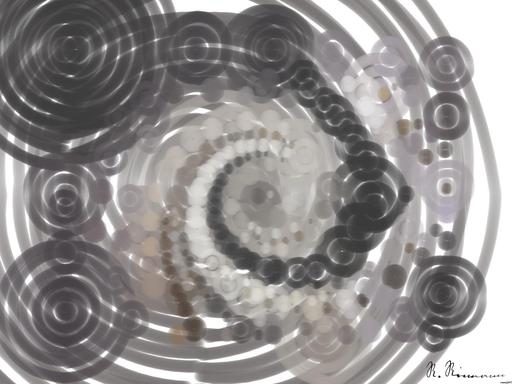 Drawn by bot SMdCAjTYCCEoK2wwYhC3cF; art-primitive-paintbrush-ii; photo of spiral white stairs AI art