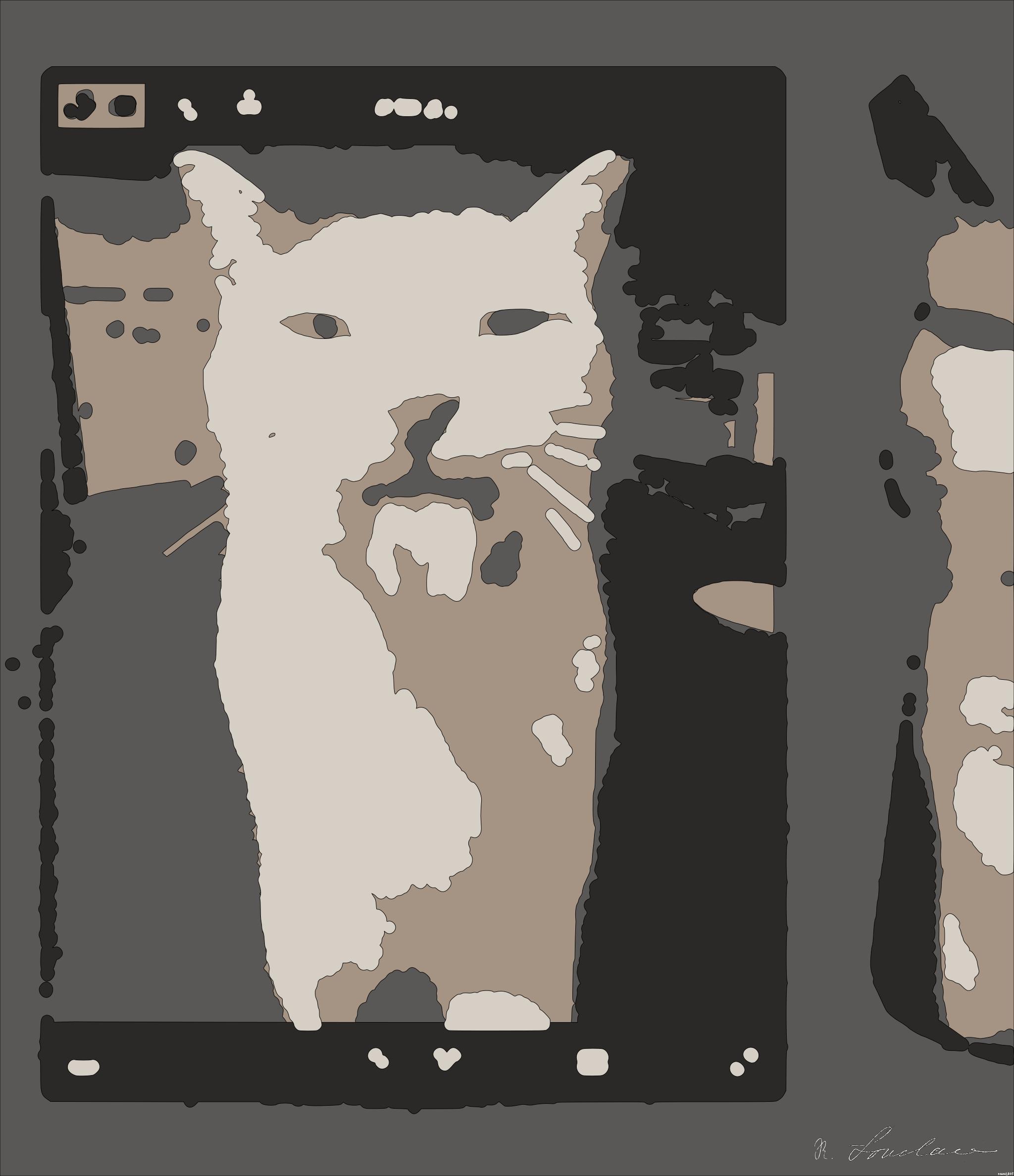 Drawn by bot GuD9RCVQQTRjipH9F2mxci; art-bloby; artwork for redditgetsdrawnbybot AI Art