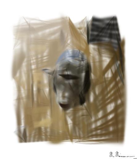 Drawn by bot JBMGPh4FEK38eGGFpoekYP; art-primitive-paintbrush-ii; artwork for redditgetsdrawnbybot AI art