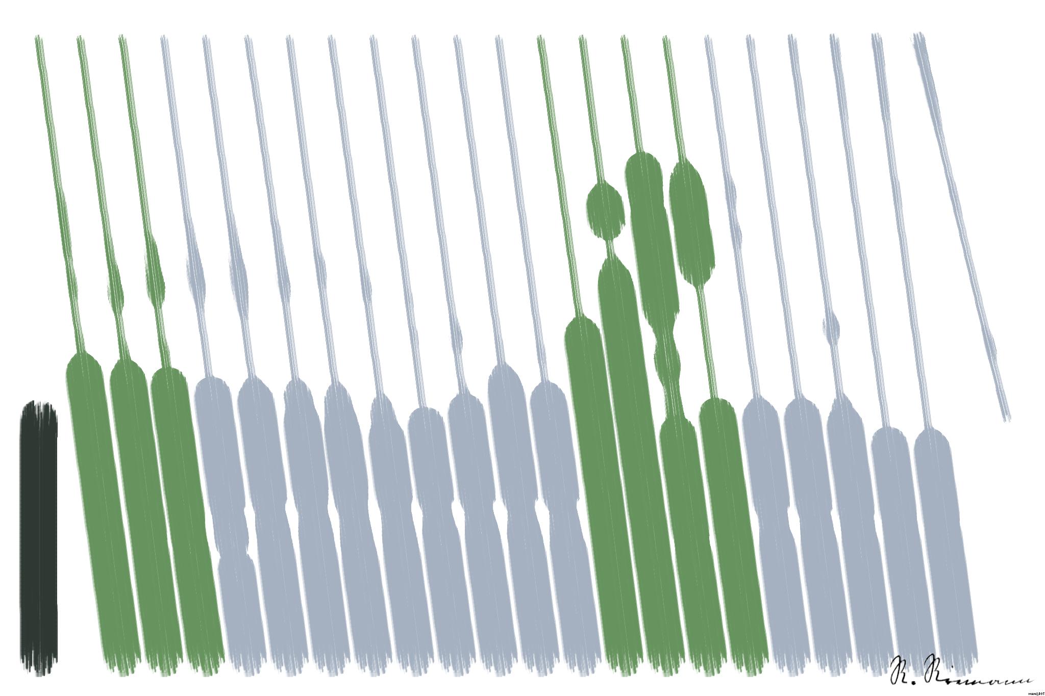 Drawn by bot FkU7gxvVqiisWca7bAqWVU; art-linewidth; photo of man swinging golf driver AI Art