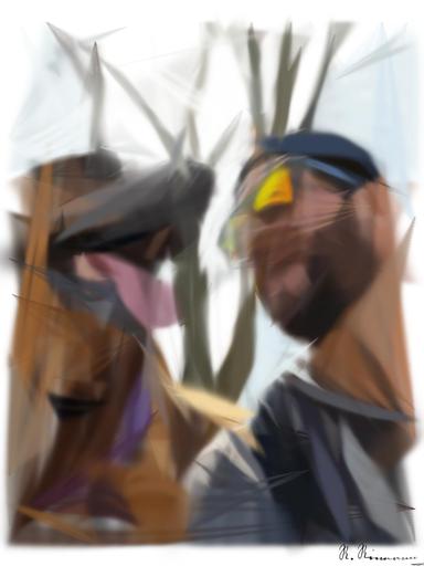 artwork for redditgetsdrawnbybot AI art