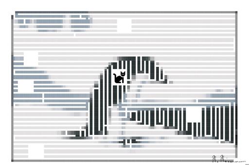 Drawn by bot FyrjGftijQSvD8apg99yaw; art-amaze; a penguin standing on a pile of snow AI art