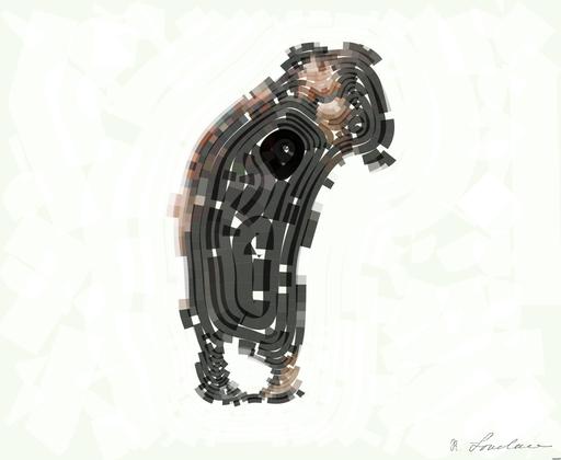 Drawn by bot FUTEaMbWk4F99MH3yVkc2T; art-flowy; artwork for redditgetsdrawnbybot AI art