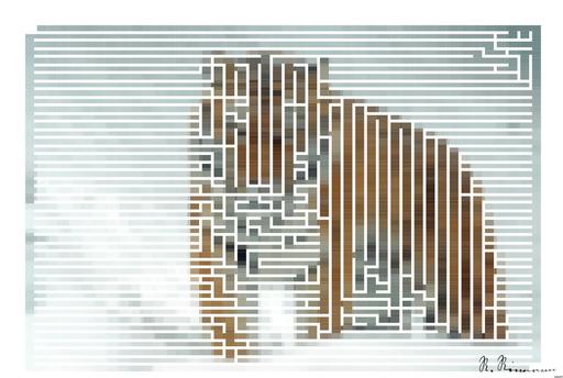 Drawn by bot fM4siCLKpTWWfb6STXrWqZ; art-amaze; A powerful tiger confidently prowls through a snow-covered landscape, embodying the essence of wildlife in winter. AI art
