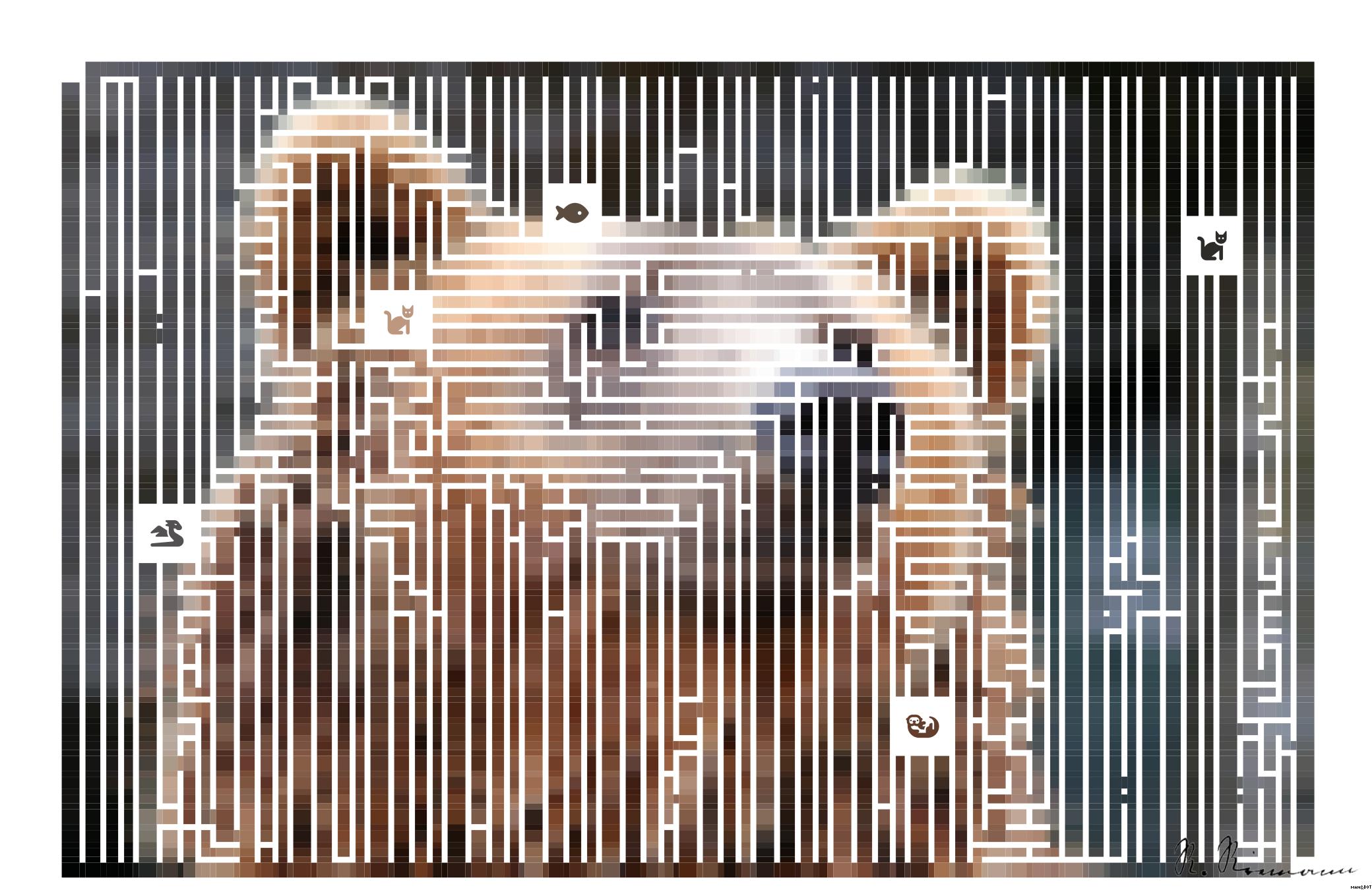 Drawn by bot DY4MF7dTtUava2W6ZHMkCJ; art-amaze; Detailed close-up of a brown bear's face, showcasing its expressive eyes and fur texture. AI Art