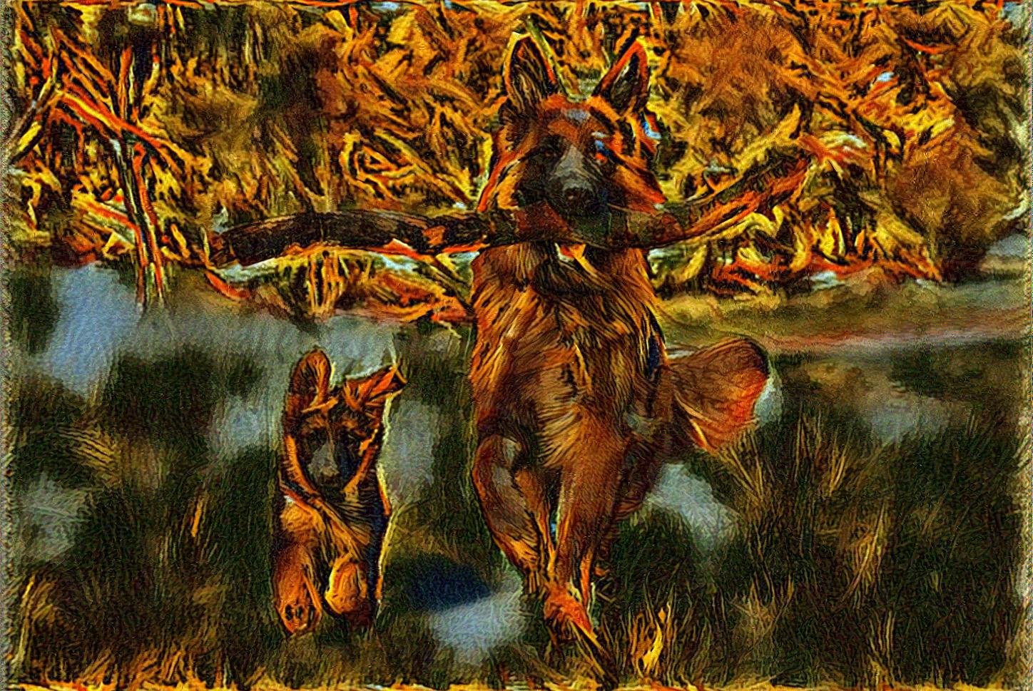 from CC0 photo AI Art