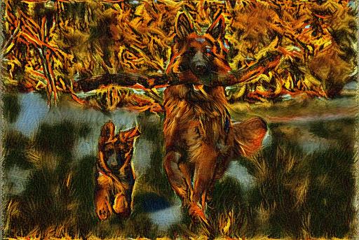 from CC0 photo AI art