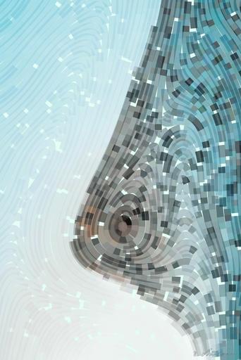 Drawn by bot 6KGRXi4pLPFA6hCWKRLPMe; art-flowy; Striking modern architecture of Museo Soumaya with unique curved honeycomb design. AI art