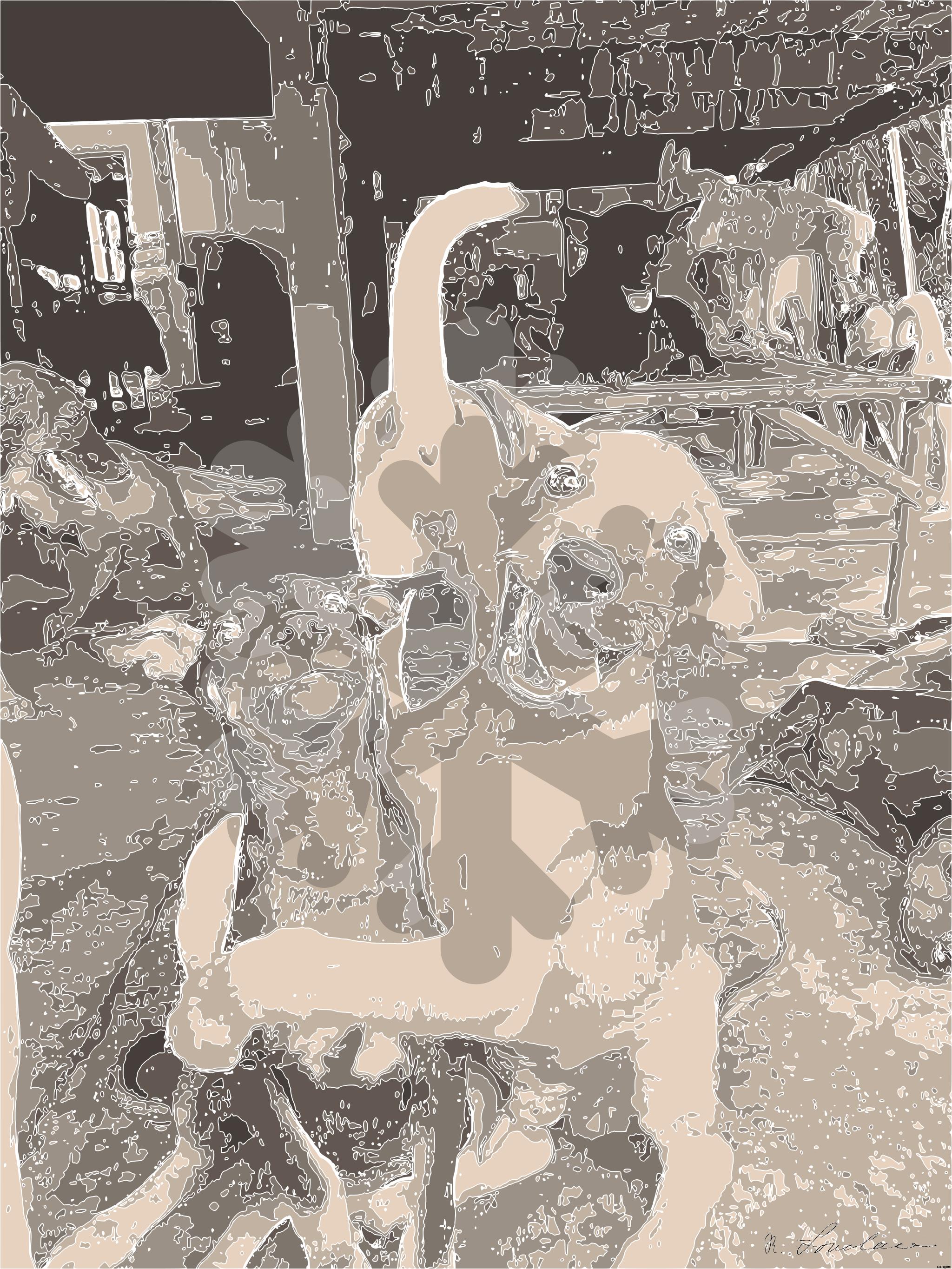 Drawn by bot KmsMkLkg5adwoFnFVYLUo9; art-bloby; artwork for redditgetsdrawnbybot AI Art