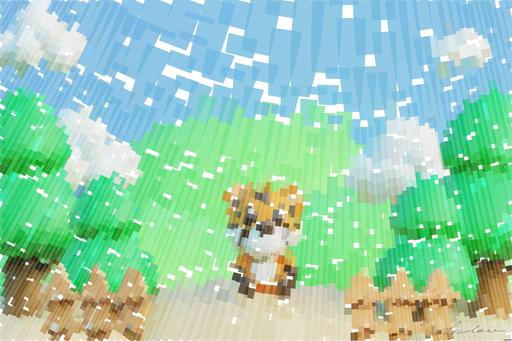 Drawn by bot mswu6WrGsMXBFr8Wrxas7V; art-flowy; A toy tiger sitting on top of a wooden fence AI art
