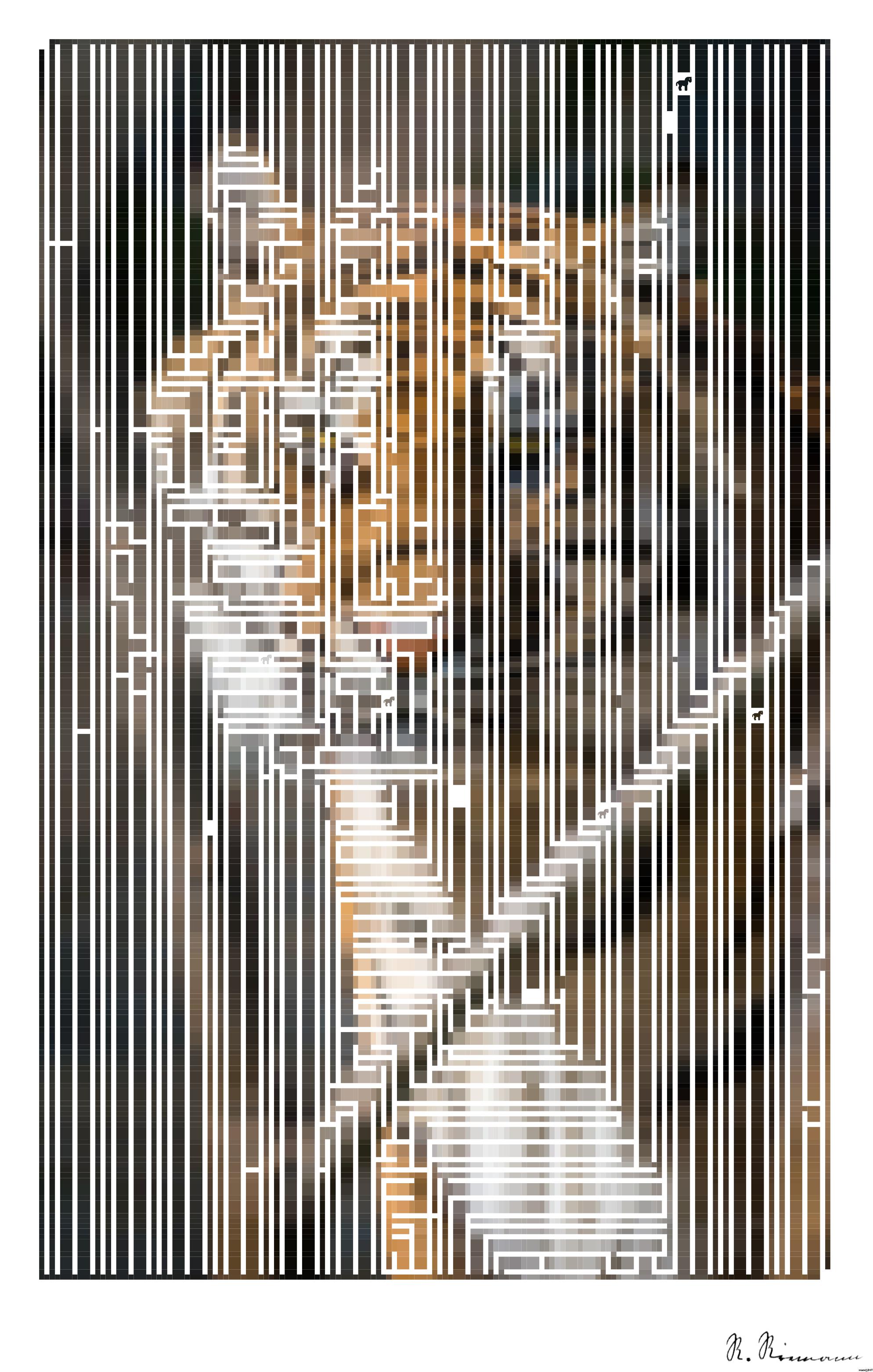 Drawn by bot Fqy5jDjyngYwBW9oGK6egm; art-amaze; Close-up portrait of a Bengal tiger showcasing its fierce and majestic presence. AI Art