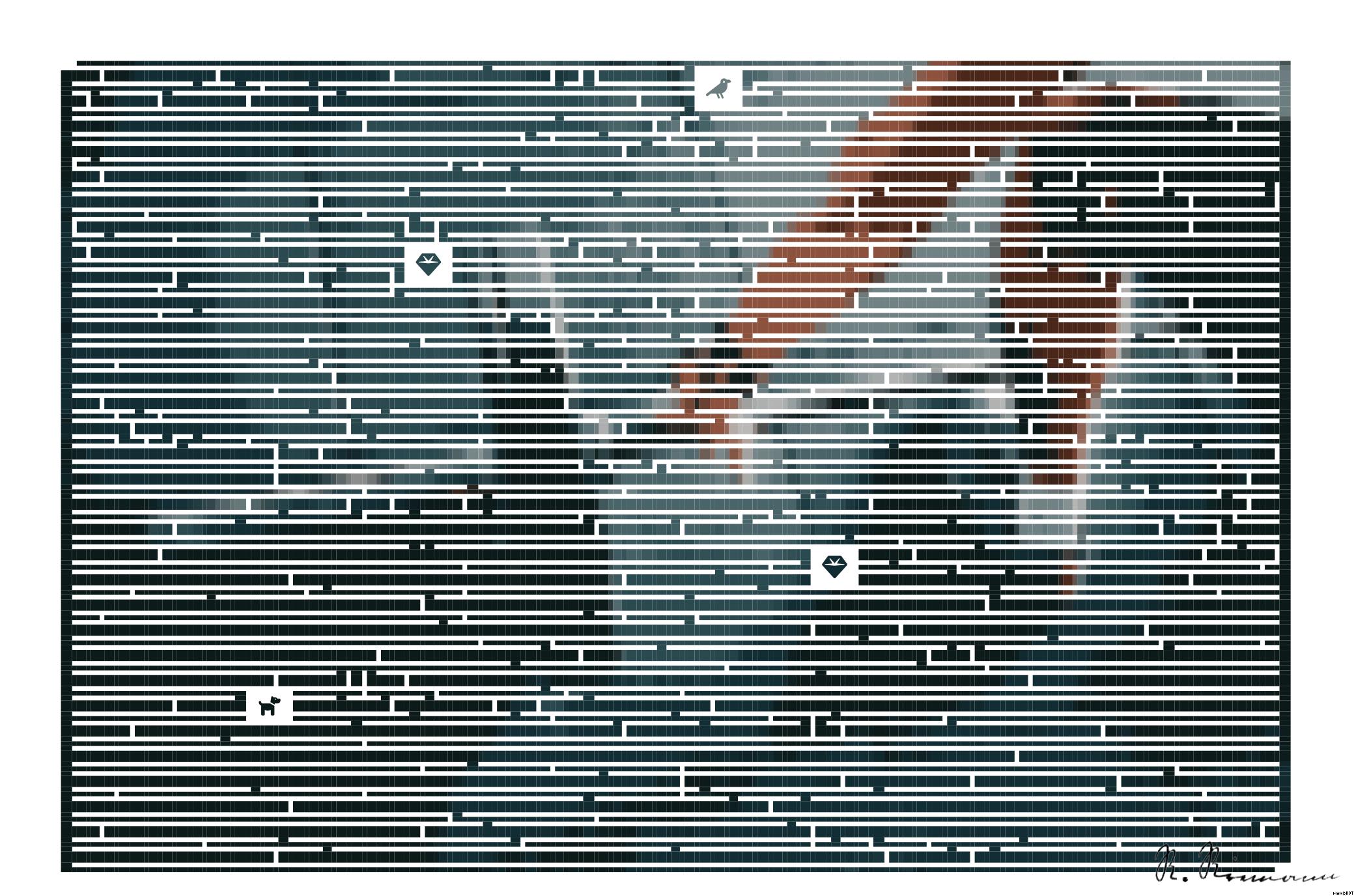 Drawn by bot 23qRci7FgQRxKJEg9D2Qwh; art-amaze; man holding black barbell AI Art