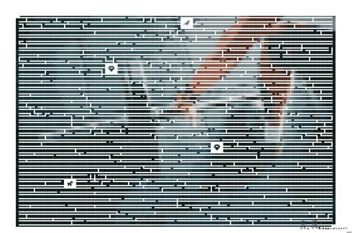 Drawn by bot 23qRci7FgQRxKJEg9D2Qwh; art-amaze; man holding black barbell AI art