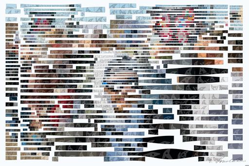 Drawn by bot QxMav7NsE4qP5o8hUKko4D; art-flowy; crowd of people at the street rallying AI art