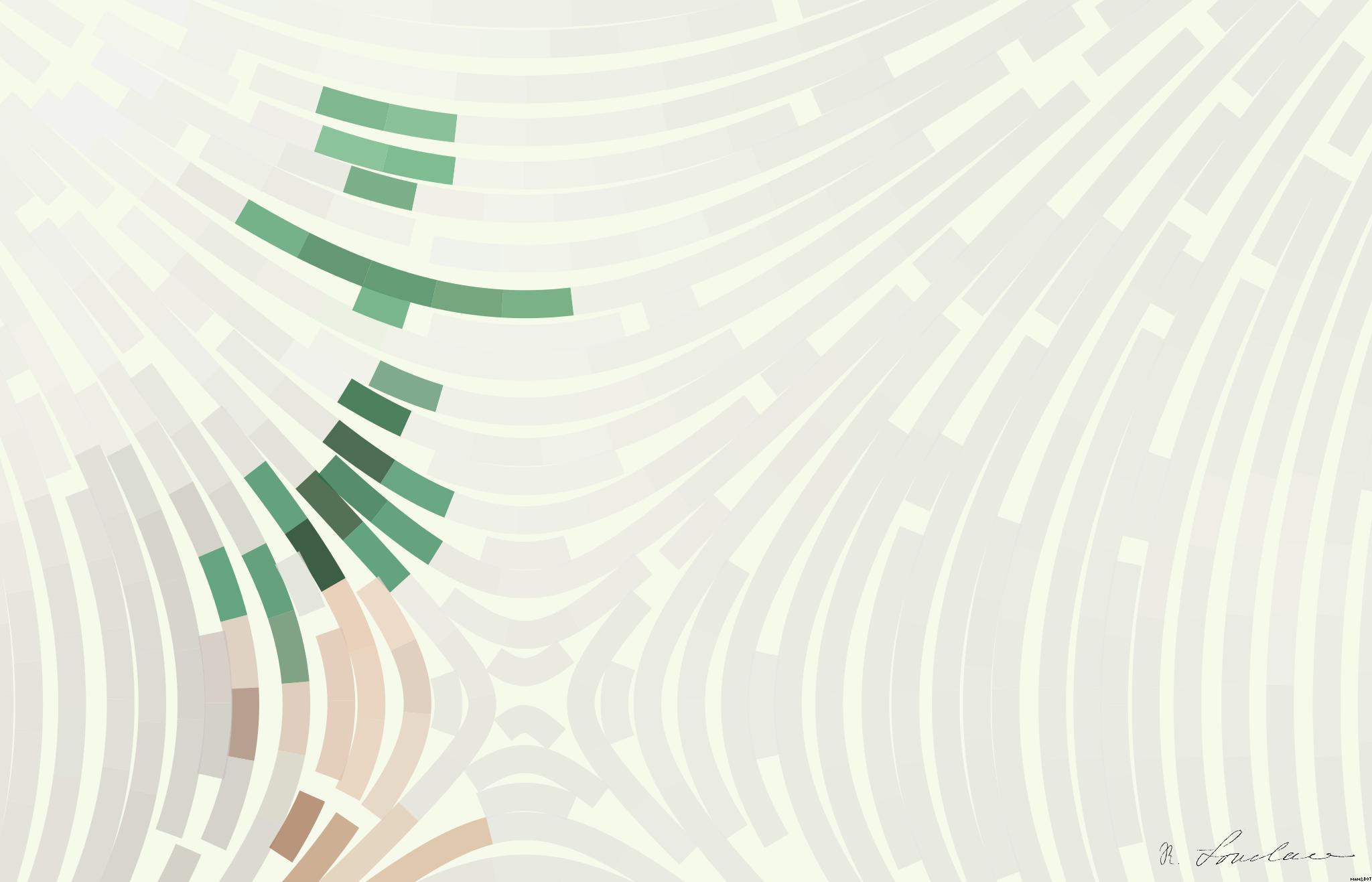 Drawn by bot myPA3Kx2EgsT24jXauSVrh; art-flowy; A hand painted green holds a fresh plant sprout against a light background, symbolizing growth and sustainability. AI Art