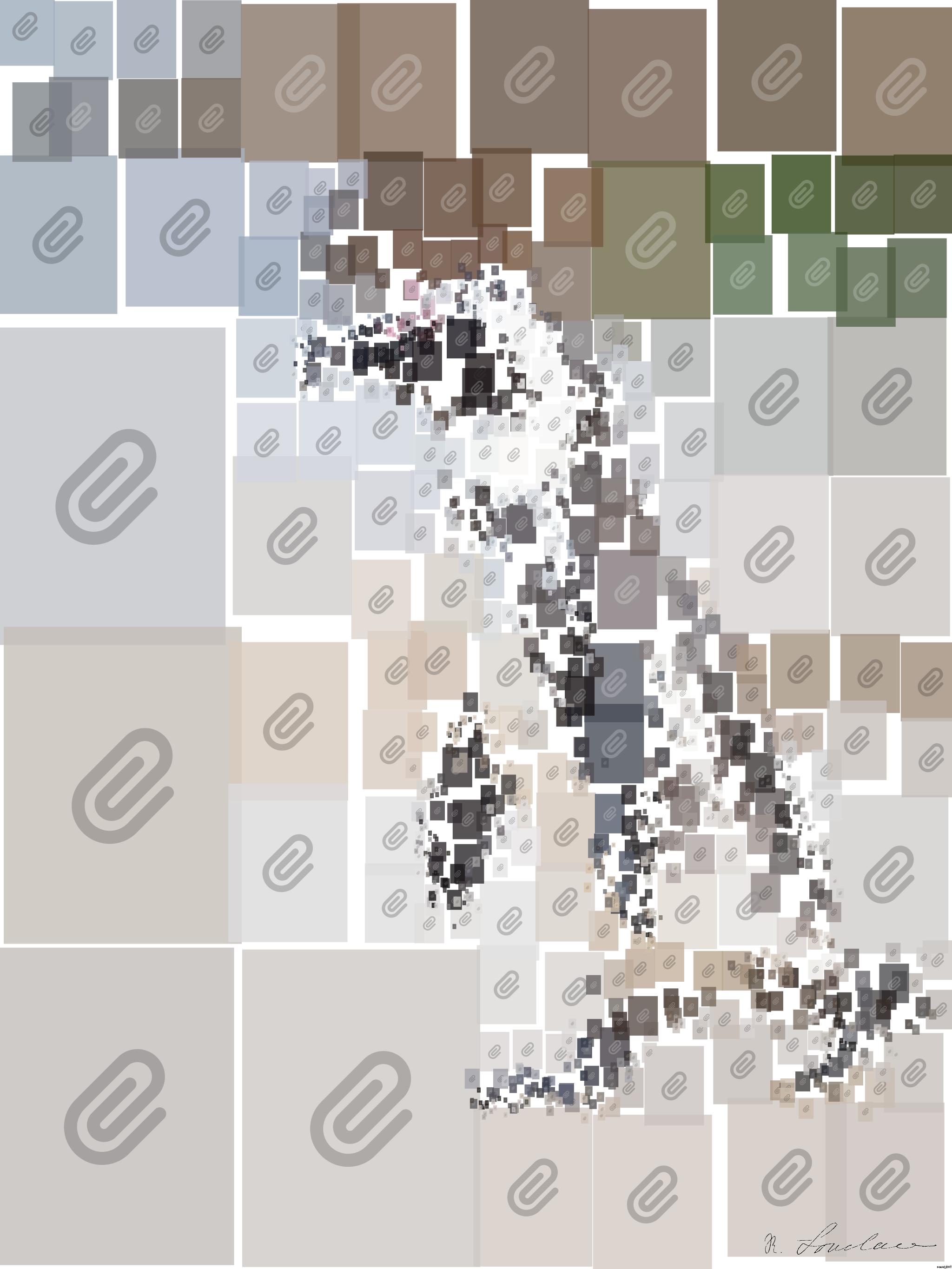 Drawn by bot WVUuEoaxtJXG8wXqEK5y2V; art-quadrangle; A solitary African penguin strolls along a sandy beach, showcasing its distinctive black and white feathers. AI Art