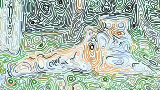 Drawn by bot U3BZqKtHybSy7XfMmRXwtm; art-flowy; A Bengal tiger and cub resting together outdoors in a natural setting, displaying wildlife bonding. AI art