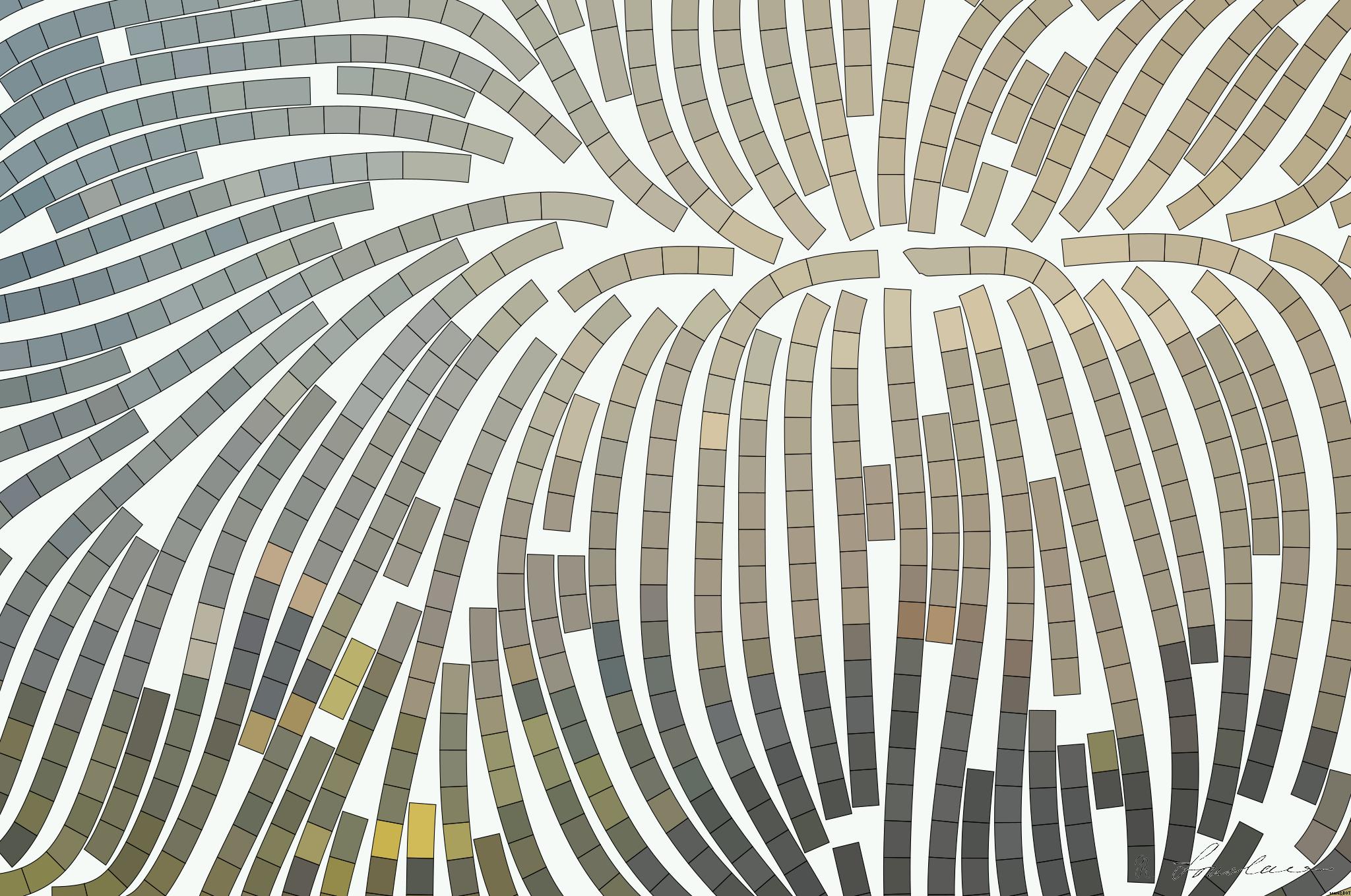 Drawn by bot 4ME2mJBDvaRUnQwHk6SmTj; art-flowy; landscape photography of mountain hit by sun rays AI Art