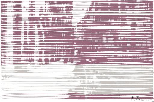 Drawn by bot LxfAQgVuXH4j6roLAeRXPw; art-linewidth; pink convertible car AI art