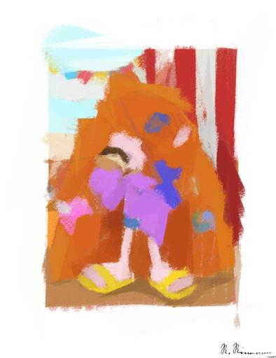 artwork for redditgetsdrawnbybot AI art